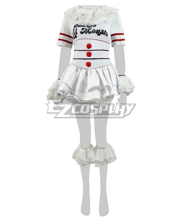 

It 2017 Movie Pennywise Halloween Harley Quinn Cosplay Costume