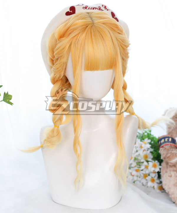 Japan Harajuku Lolita Series Sunflower Golden Cosplay Wig