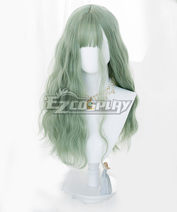 Japan Harajuku Lolita Series Light Green Cosplay Wig
