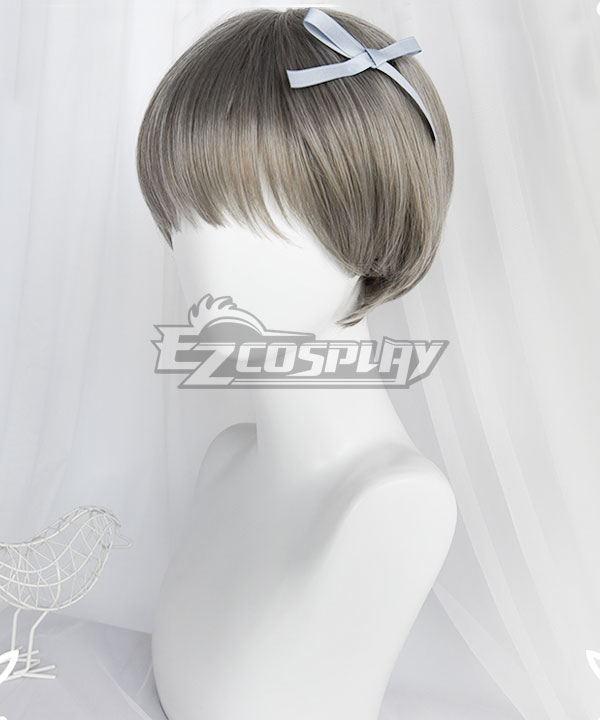 Japan Harajuku Lolita Series Mischief Gray Cosplay Wig