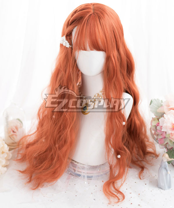 Japan Harajuku Lolita Series Orange Cosplay Wig
