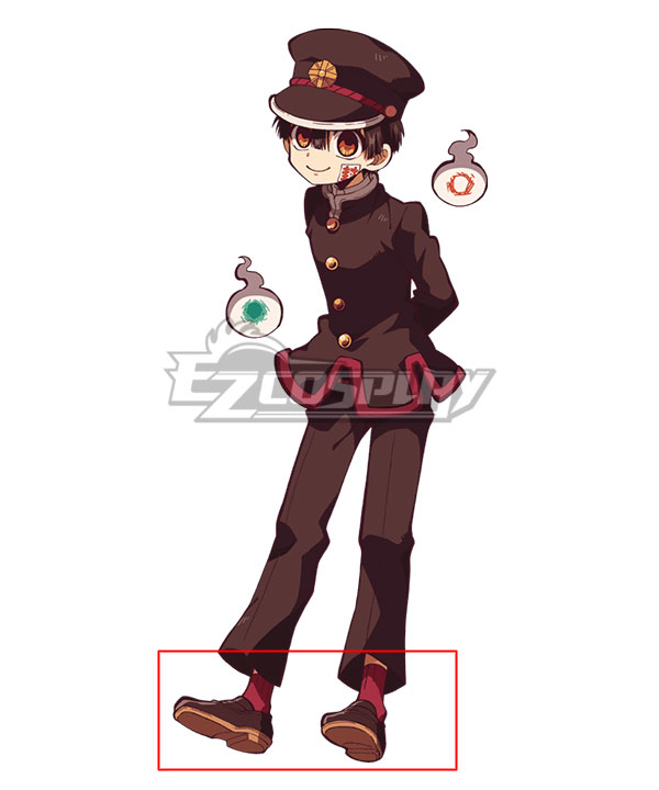 

Jibaku Shounen Hanako-kun Hanako Yugi Amane Black Cosplay Shoes