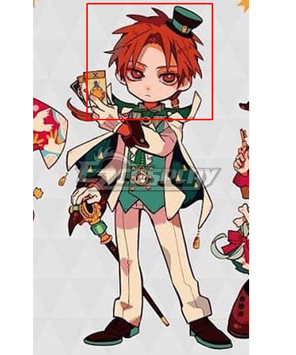 Jibaku Shounen Hanako-Kun Toilet-bound Hanako-kun Aoi Akane Red Cosplay Wig