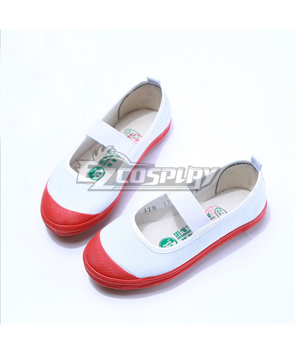 Jibaku Shounen Hanako-Kun Yashiro Nene Whtie Red Cosplay Shoes