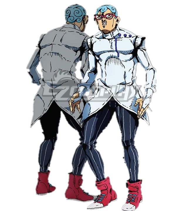 JoJo's Bizarre Adventure: Vento Aureo Golden Wind Ghiaccio Cosplay Costume