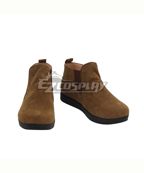 Jujitsu Fight Sorcery Fight Megumi Fushiguro Brown Cosplay Shoes