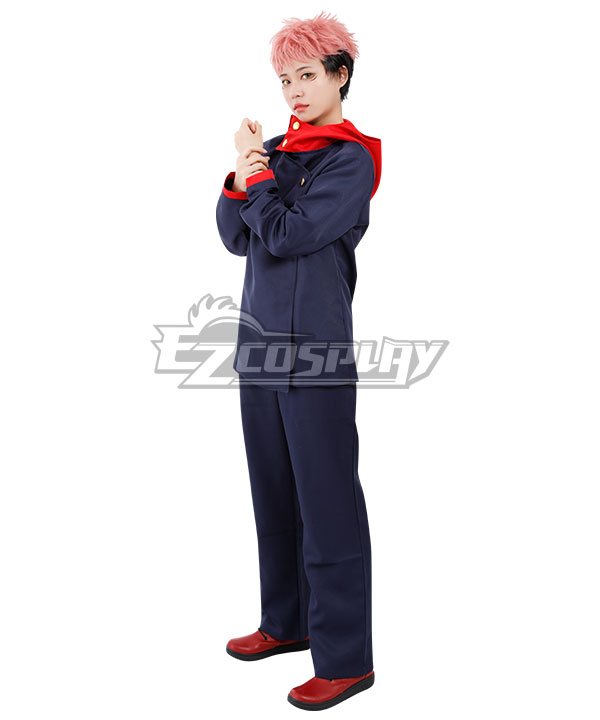 Stivali Cosplay Itadori Yuji Uomo – Scarpe Rosse In PU Per Halloween, Feste A Tema E Performance Teatrali - 5