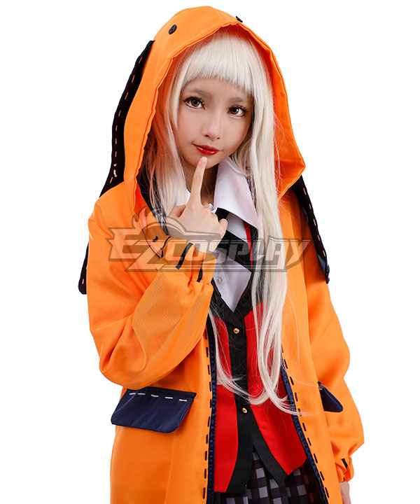 Hooded Jacket Runa Yomozuki Cosplay Hoodie Runa Yomozuki Orange