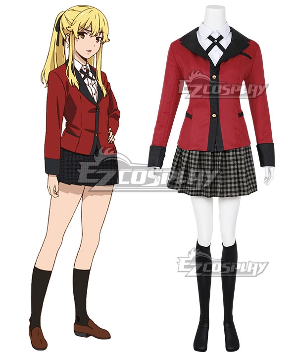 

Kakegurui Compulsive Gambler Saotome Meari Cosplay Costume