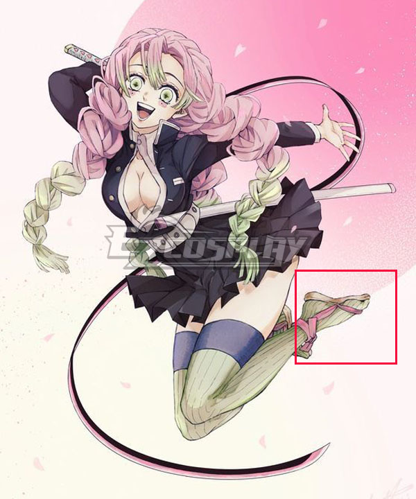

Demon Slayer: Kimetsu No Yaiba Kanroji Mitsuri Cosplay Shoes