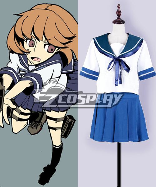 

Kantai Collection Oboro Sailor Uniform Cosplay Costume