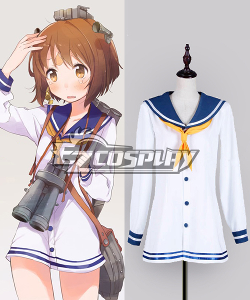 

Kantai Collection Yukikaze Sailor Uniform Cosplay Costume