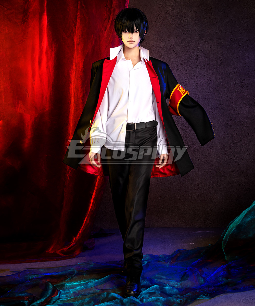 Katekyo Hitman Reborn! Hibari Kyouya Cosplay Costume