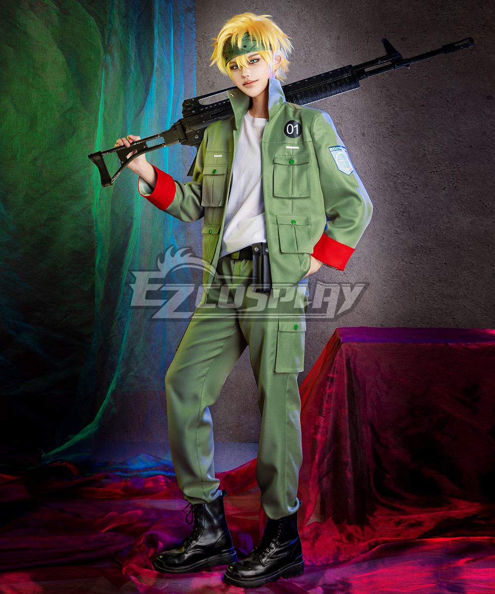 Katekyo Hitman Reborn! Colonnello Cosplay Costume