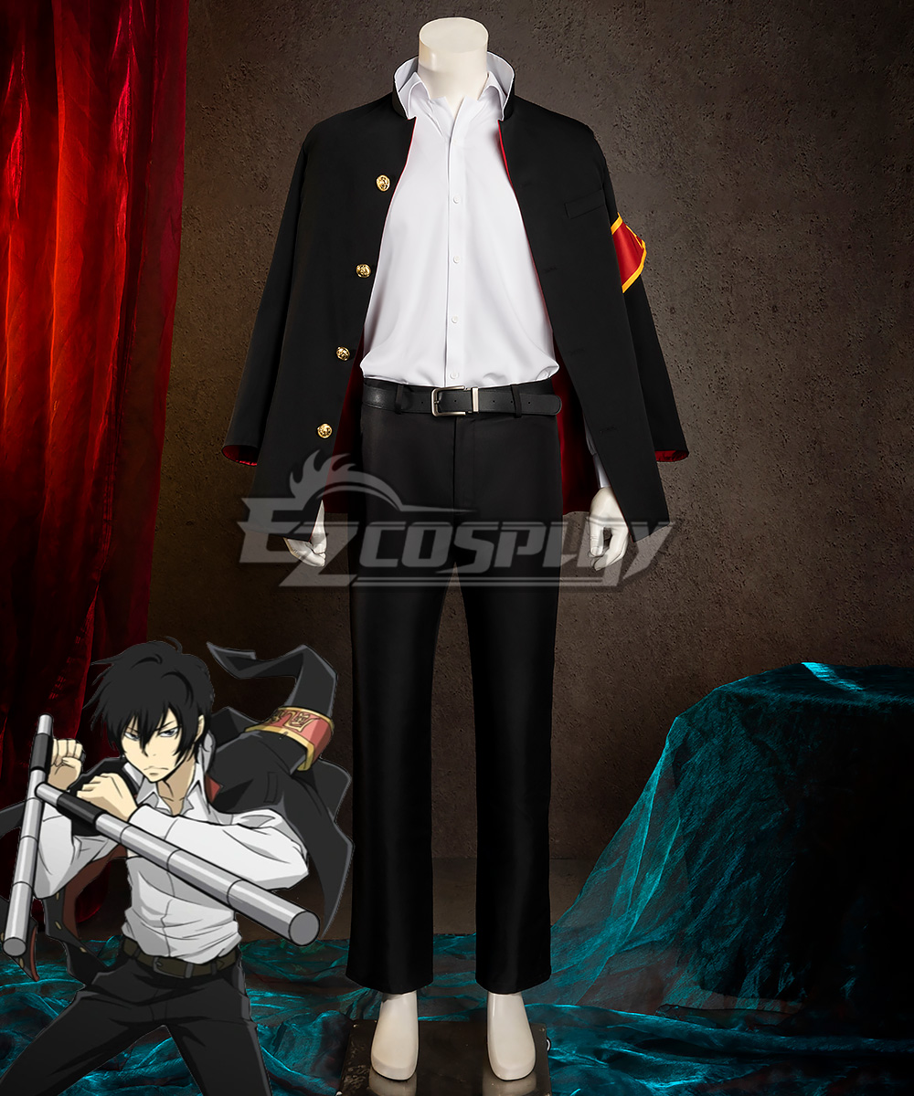 Katekyo Hitman Reborn! Hibari Kyouya Cosplay Costume