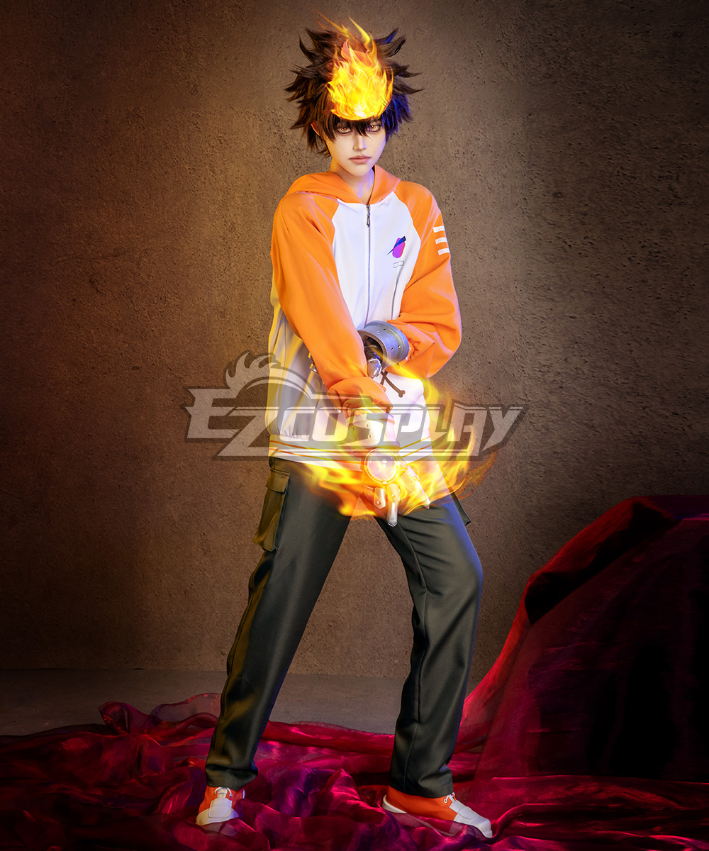 Katekyo Hitman Reborn! Tsunayoshi Sawada Cosplay Costume