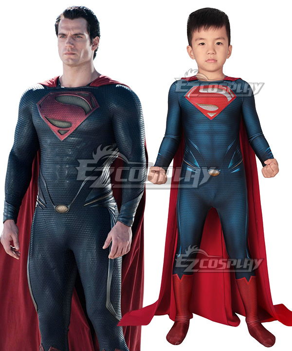 

Kids DC Superman : Man of Steel Clark Kent Superman Cosplay Costume