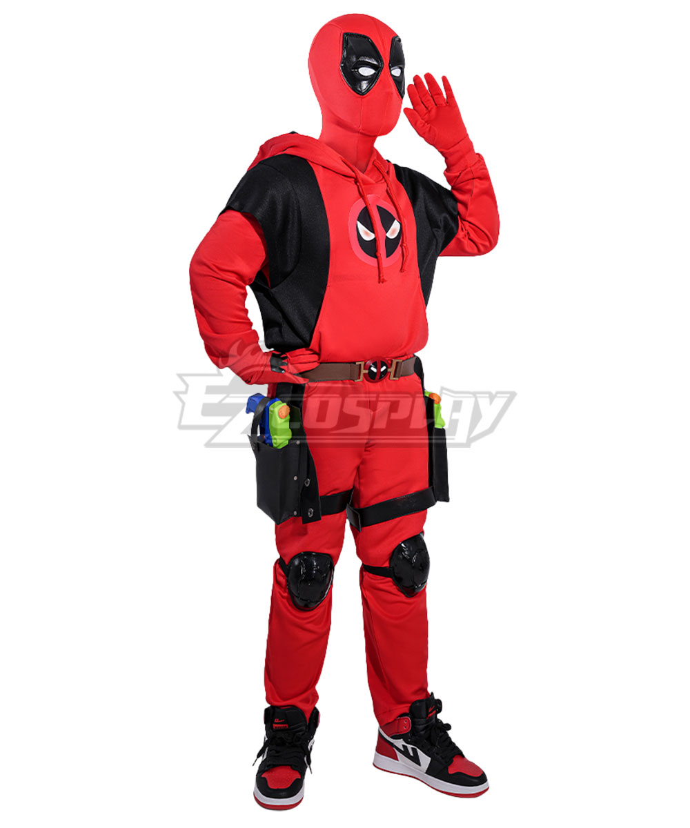 Kids Size Deadpool Wade Winston Wilson Hoodies Cosplay Costume