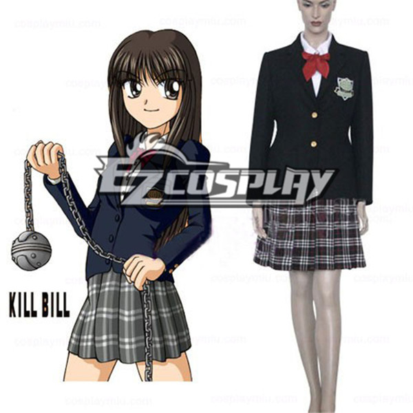 Kill Bill Gogo Yubari School Uniform Cosplay Costume
