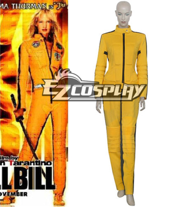 

Kill Bill The Bride Yellow Cosplay Costume