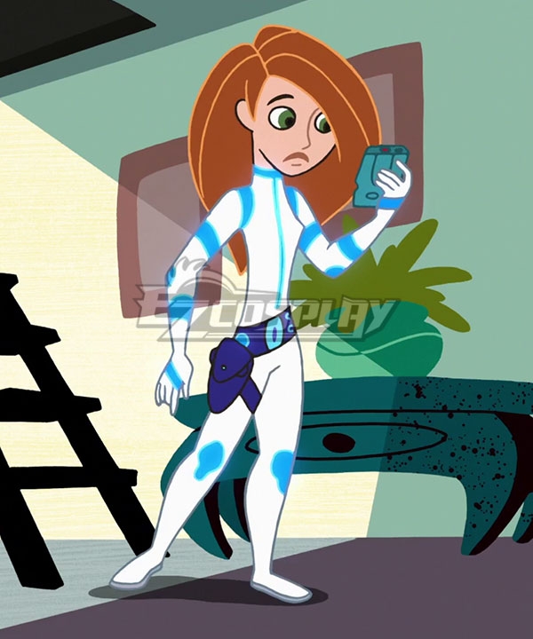 Kim Possible Battle Suit Cosplay Costume