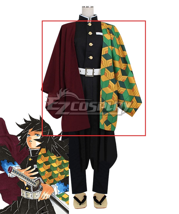 

Demon Slayer: Kimetsu No Yaiba Giyuu Tomioka Cosplay Costume - Only Coat