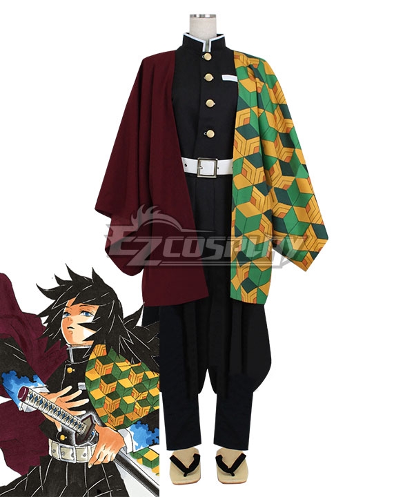

Demon Slayer: Kimetsu No Yaiba Giyuu Tomioka Cosplay Costume - Only Costume