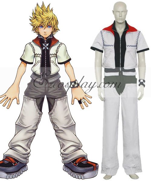 Kingdom Hearts 2 Roxas Cosplay Costume - Only Jacket