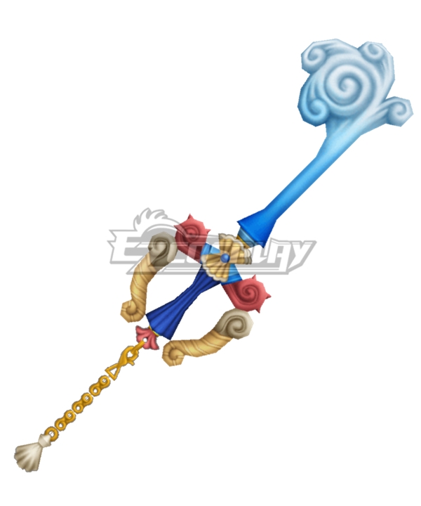 Kingdom Hearts II Sora Mysterious Abyss Keyblade Key Sword Cosplay Weapon Prop