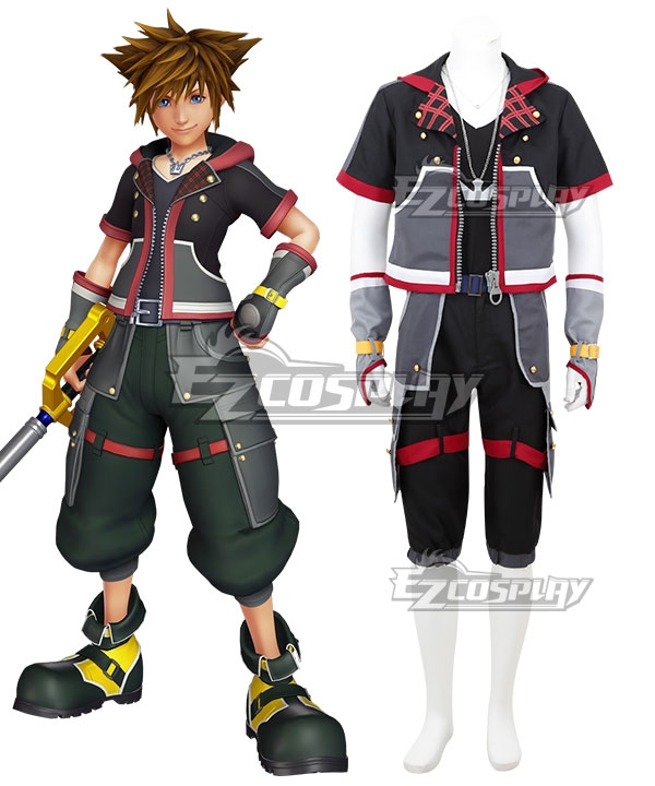 Kingdom Hearts III Sora Cosplay Costume