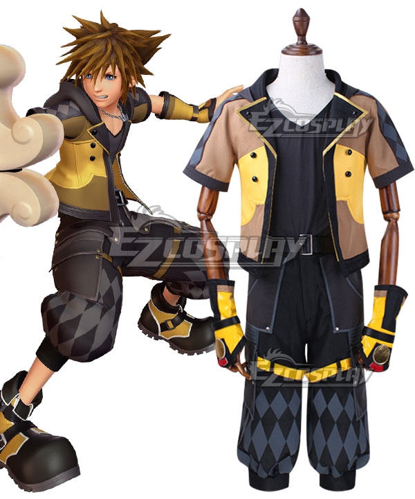 Kingdom Hearts III Sora New Cosplay Costume