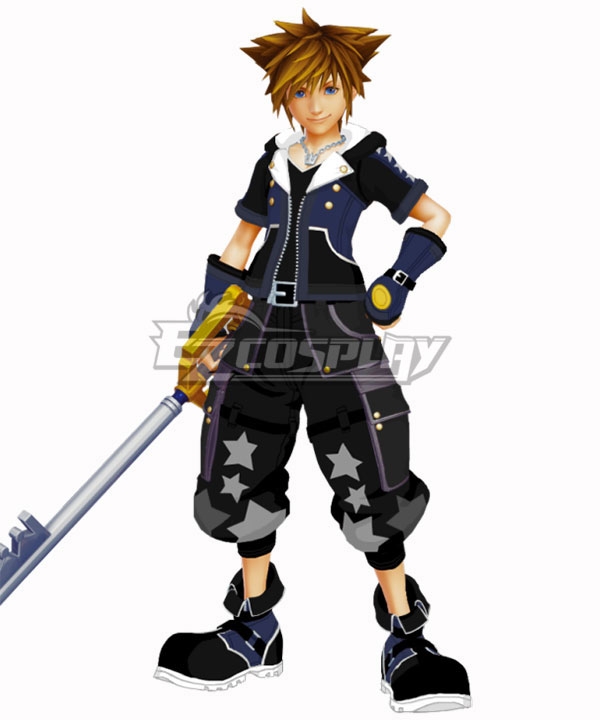 Kingdom Hearts III Sora Star Cosplay Costume