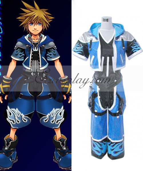 Kingdom Hearts Sora Wisdom Form Cosplay Costume