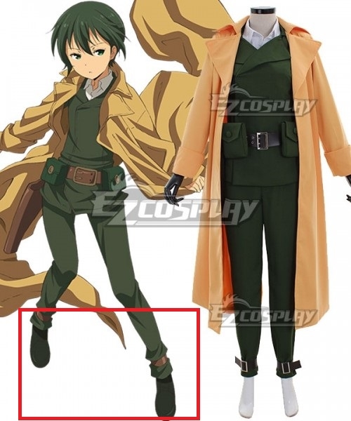 

Kino's Journey Kino Black Cosplay Shoes