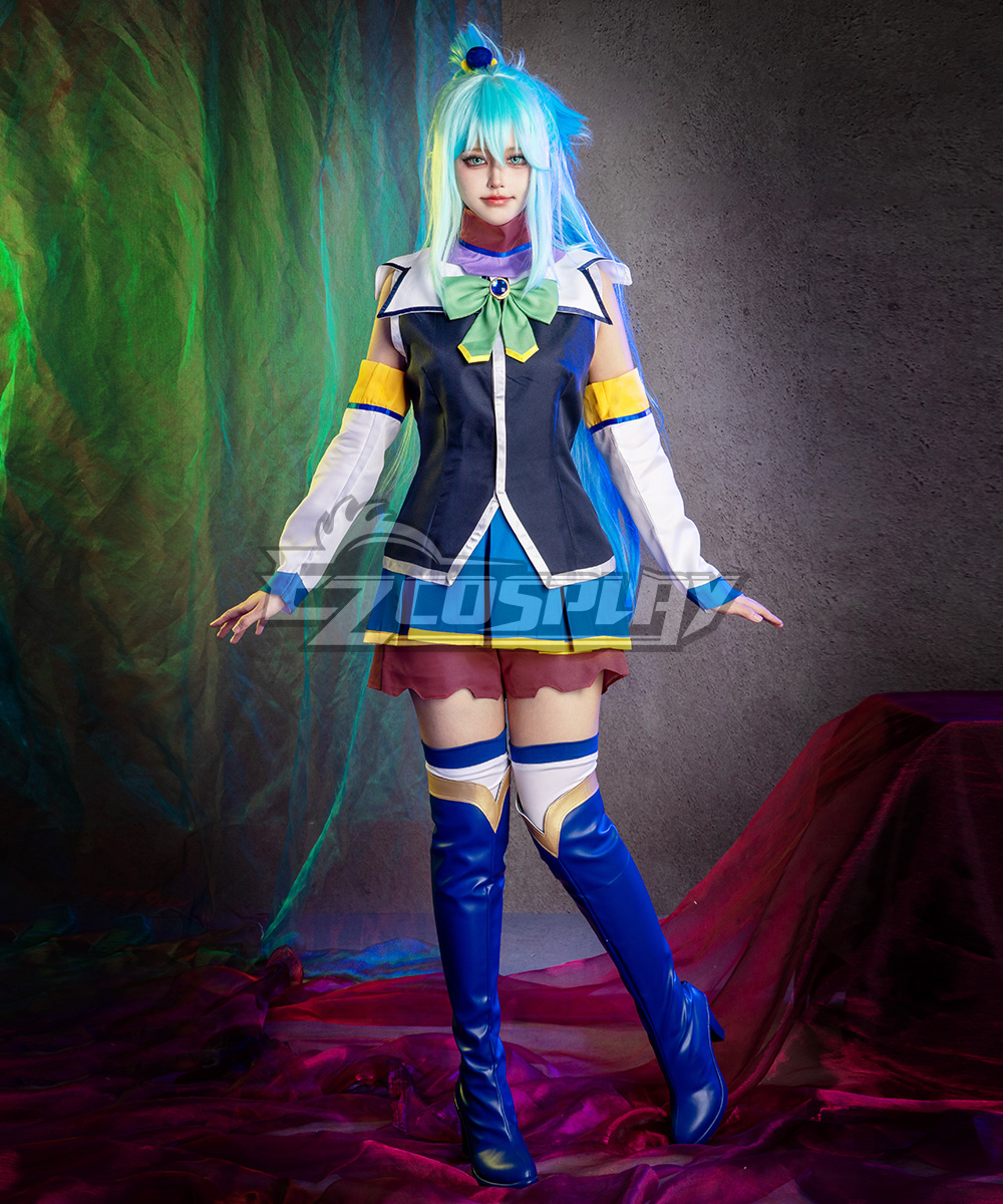 Kono Subarashii Sekai ni Shukufuku o Aqua Cosplay Costume - B Edition