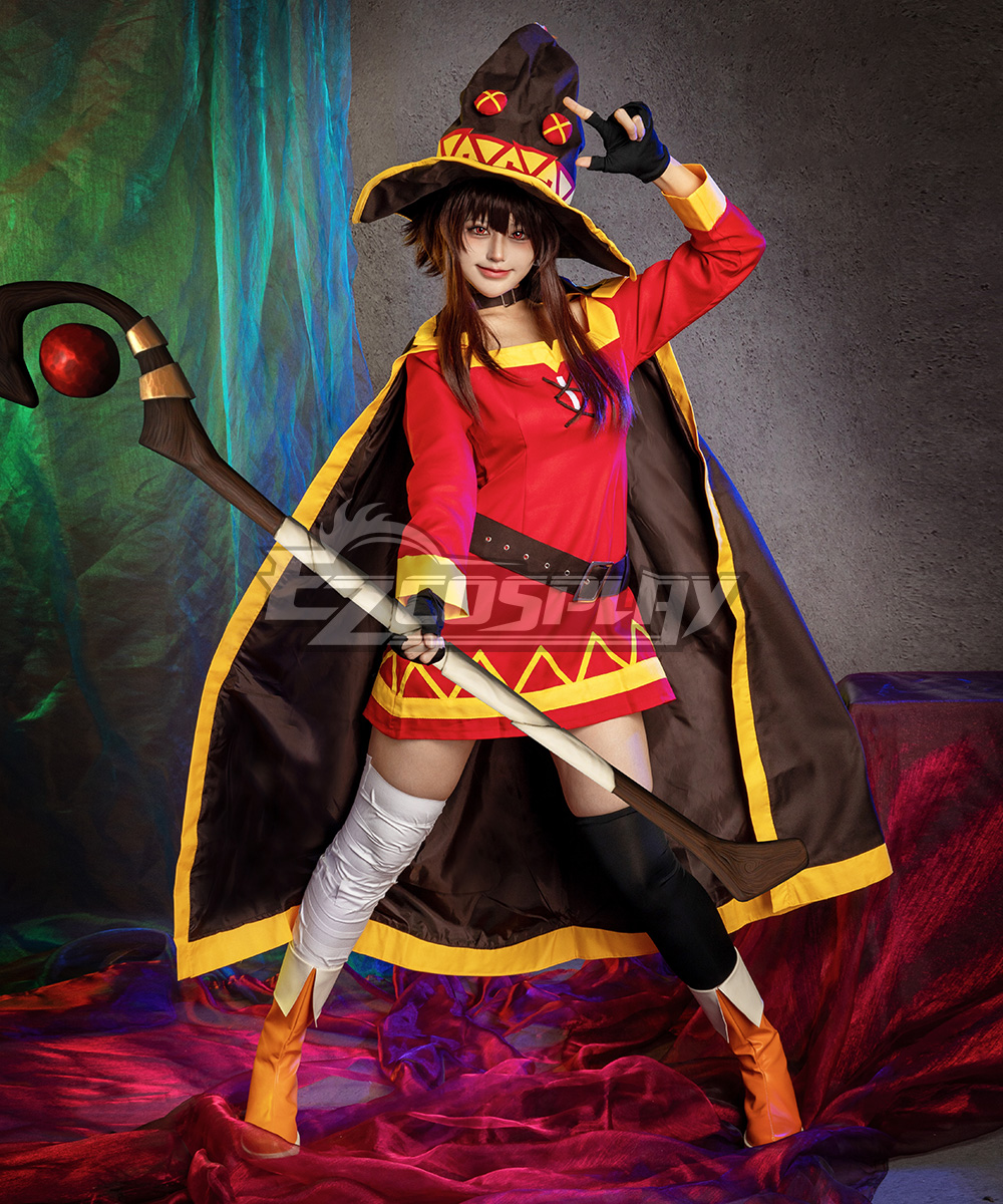 Kono Subarashii Sekai ni Shukufuku o Megumin Cosplay Costume - A Edition