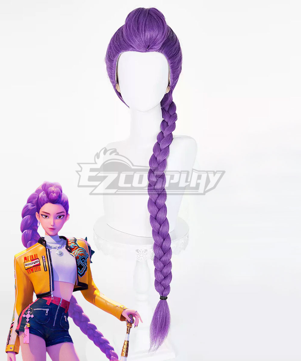 Kpop Demon Hunters Rumi Pink Cosplay Wig