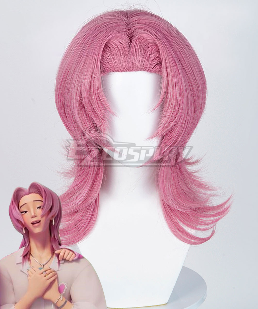 Kpop Demon Hunters Saja Boys Romance Saja Purple Cosplay Wig