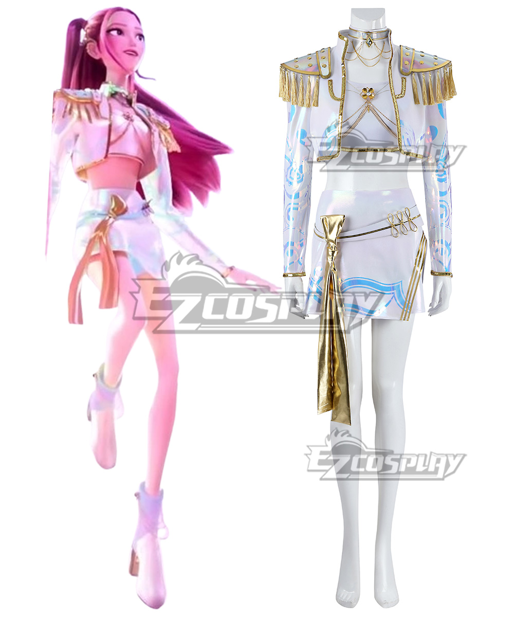 Kpop Demon Hunters What It Sounds Like Mira Premium Edition Cosplay Costume