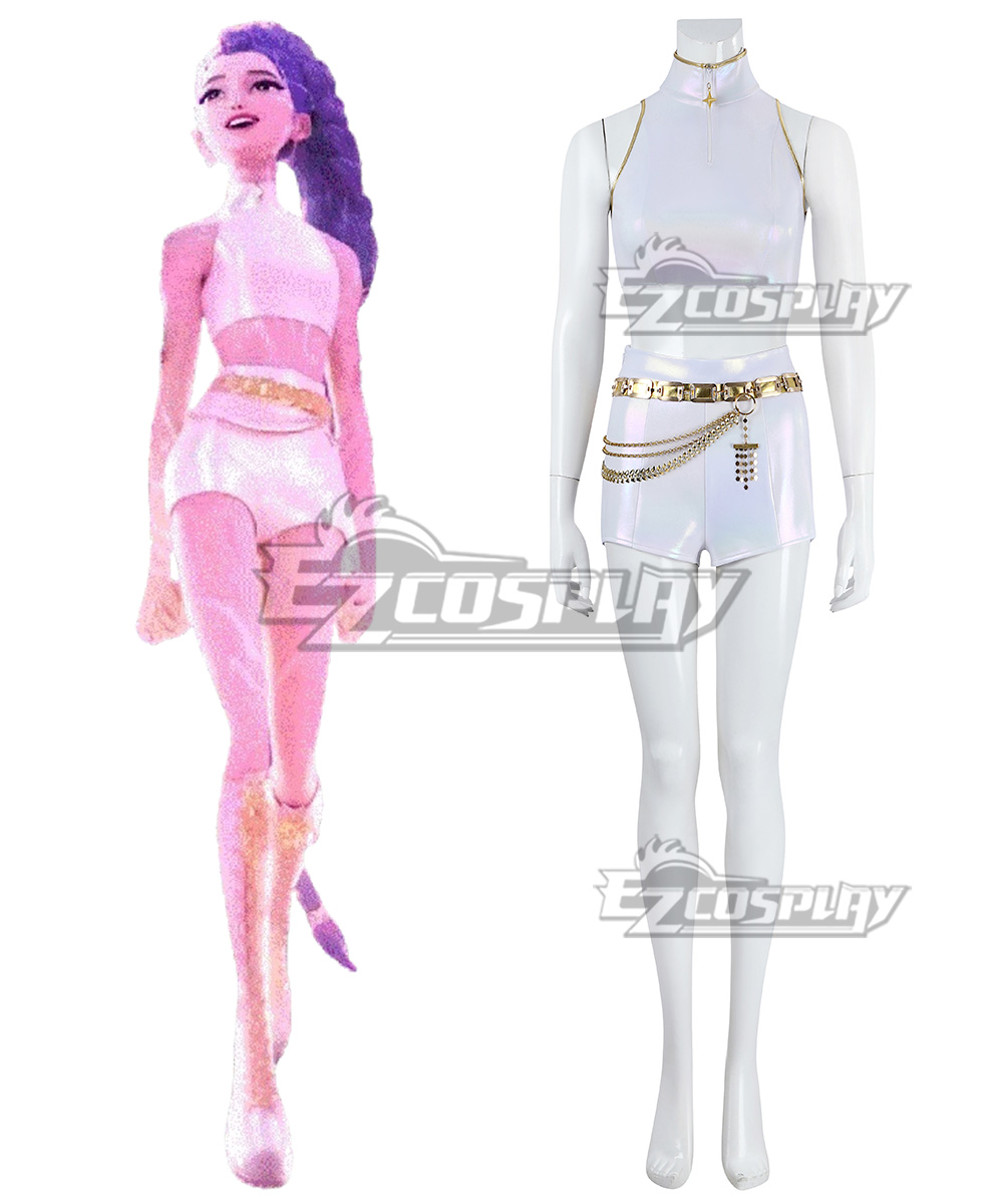 Kpop Demon Hunters What It Sounds Like Rumi Premium Edition Cosplay Costume