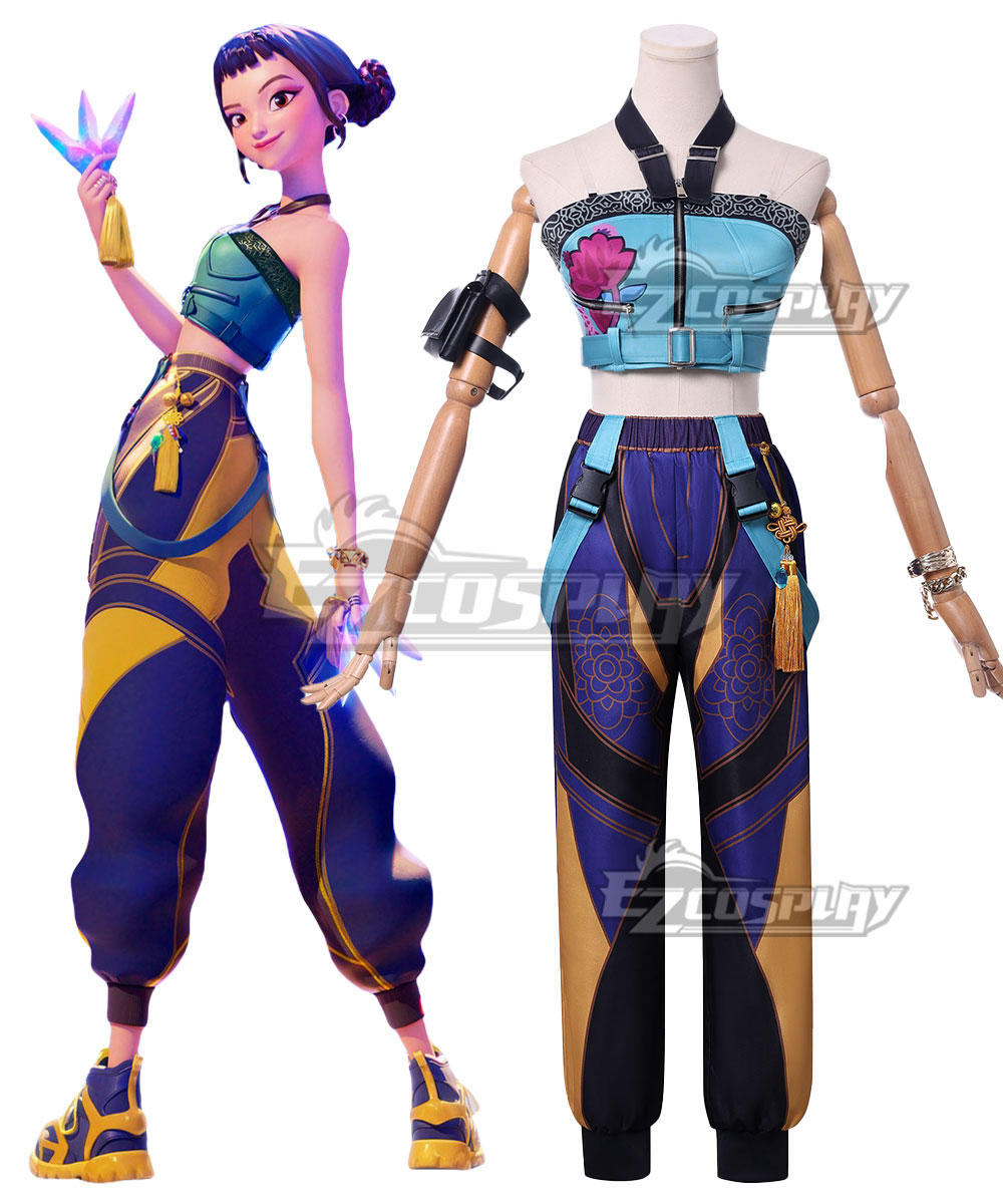 Kpop Demon Hunters Zoey Cosplay Costume