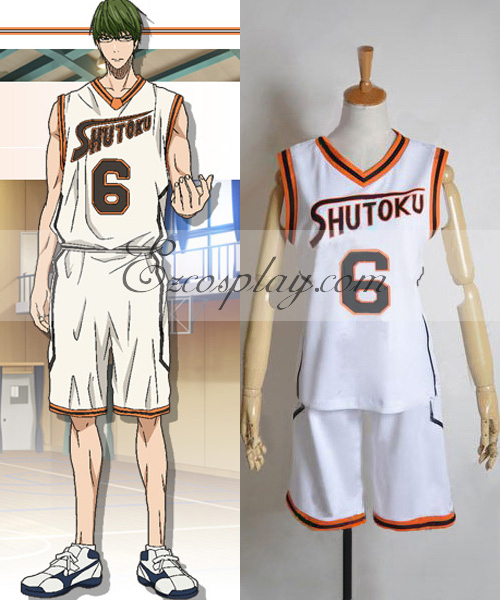 

Kuroko's Basketball SHUTOKU 6 Midorima Shintaro Cosplay Costume