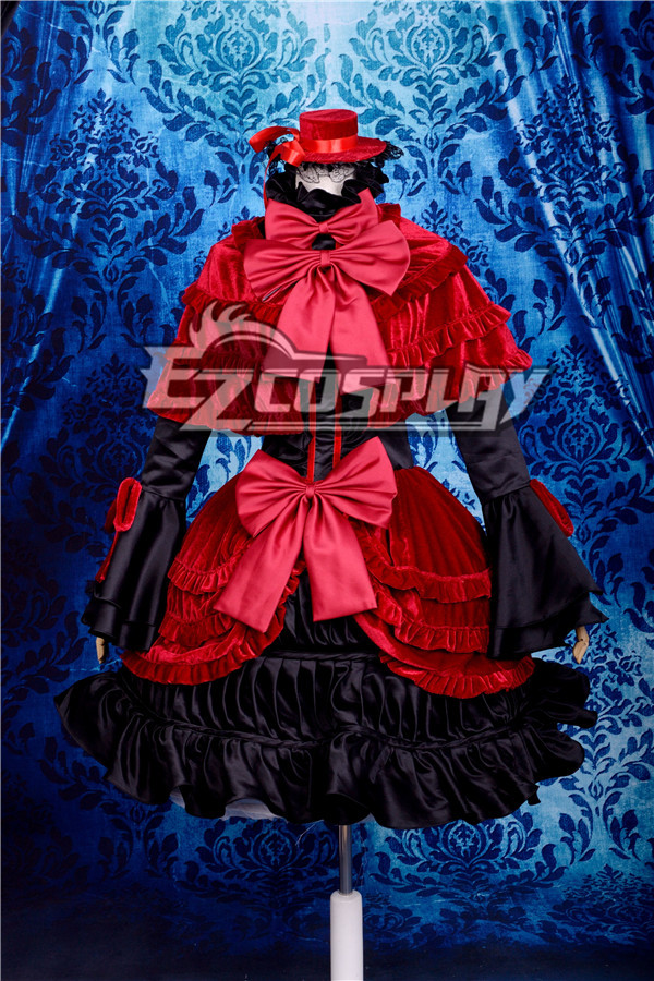 Kushina Gothic Loli Anna Lolita Cosplay Costume Y541