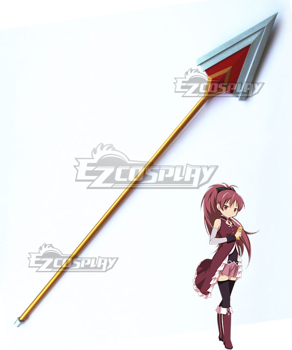 Puella Magi Madoka Magica Sakura Kyouko Sakura Kyoko Spear Cosplay Weapon Prop