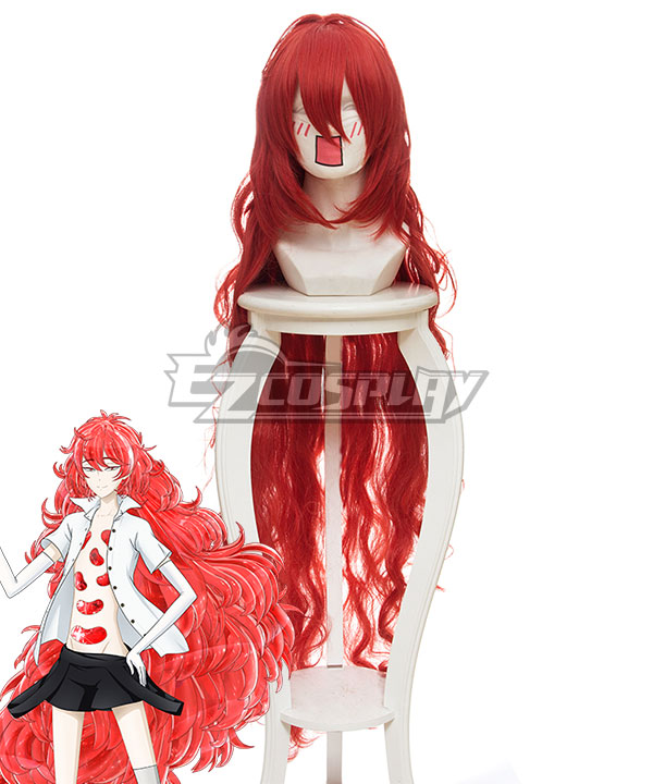 Land of the Lustrous Houseki no Kuni Padparadscha Red Cosplay Wig 456O
