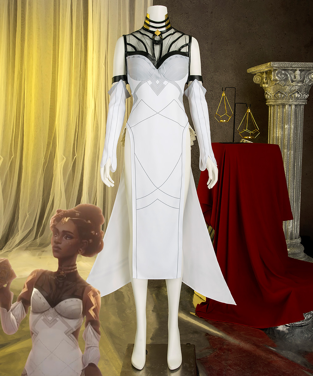 League of Legends Arcane LOL Mel Cosplay Costume