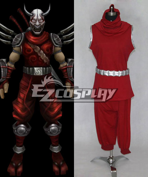 League of Legends Blood Moon Shen Cosplay Costume