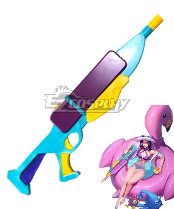 

League Of Legends LOL 2018 Pool Party Caitlyn Gun Cosplay Weapon Prop