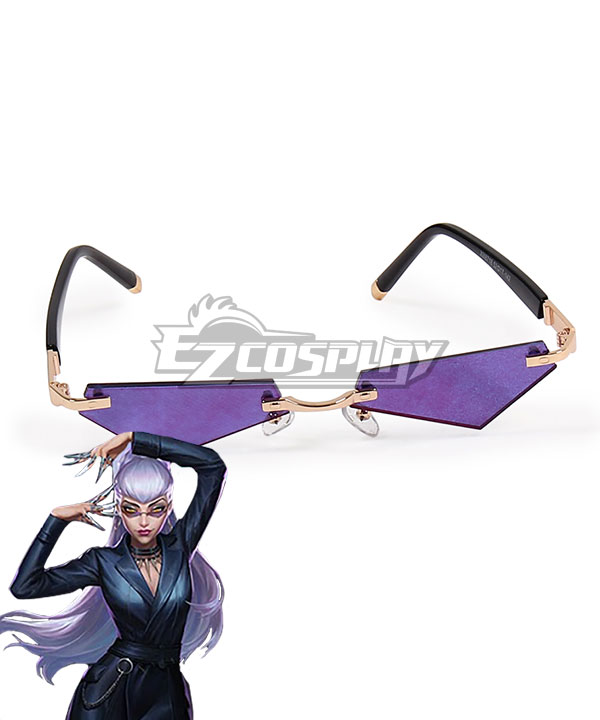 League Of Legends LOL 2020 KDA K/DA Evelynn Glasses Accessory Prop