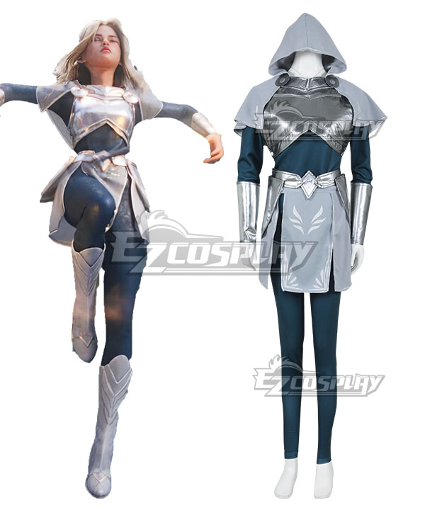 League Of Legends LOL 2020 Season Warriors Lux Cosplay Costume